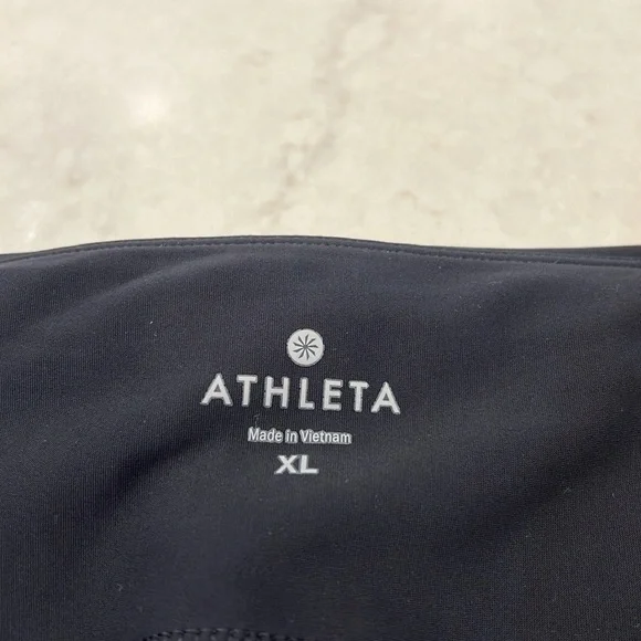 Athleta Black Leggings with Zipper Detail - Picture 4 of 10
